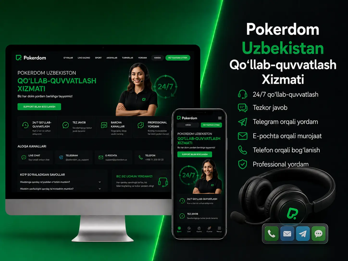 O‘zbekistondagi o‘yinchilarni qo‘llab-quvvatlash xizmati